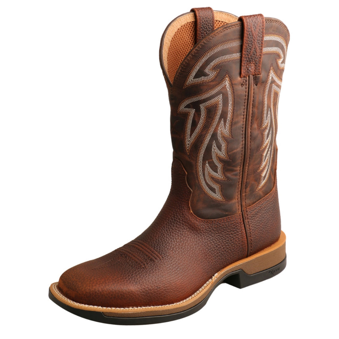 Twisted X Men's 11 Inch Tech X1 Boot - Mahogany / Mocha