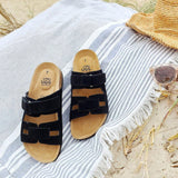 Suede Cove Sandals