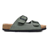 Roman Suede Sandals Olive