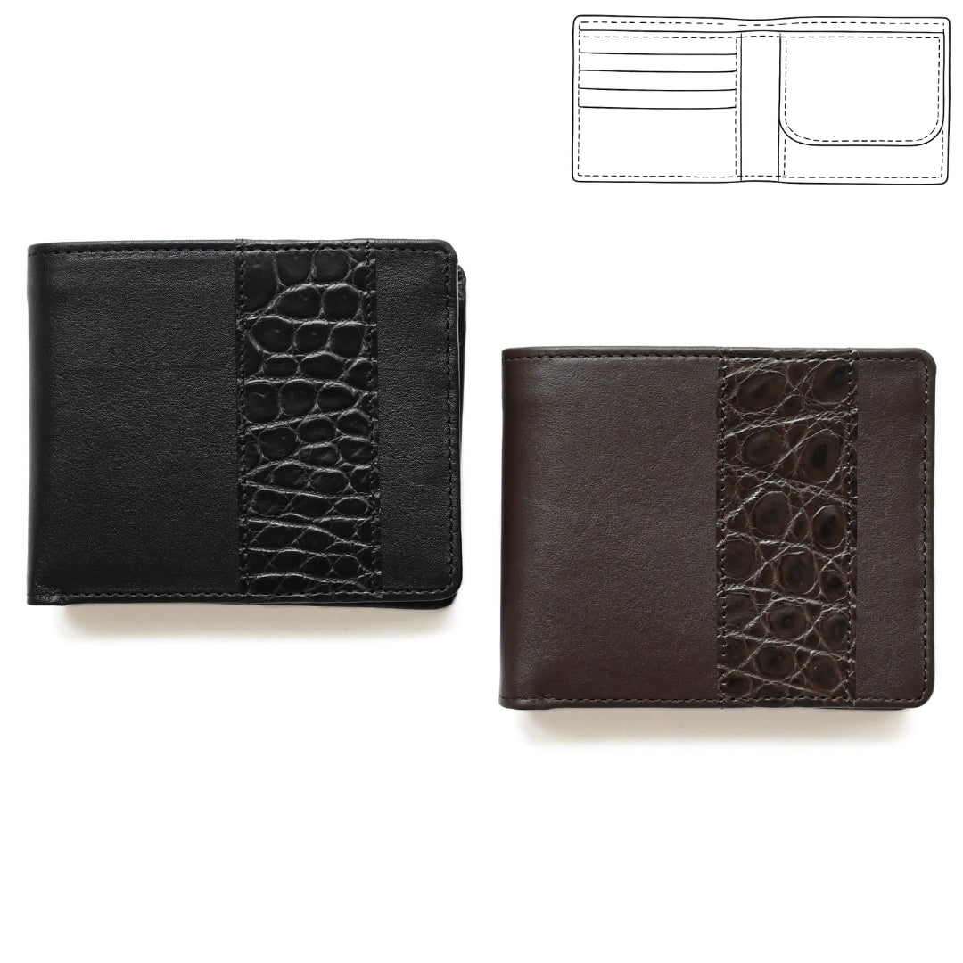 Kangaroo and Crocodile Wallet 302
