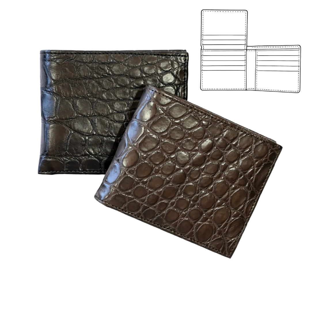 Crocodile and Kangaroo Wallet 304 (CROC)
