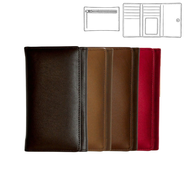 Visentin Kangaroo Tri-Fold Purse 501