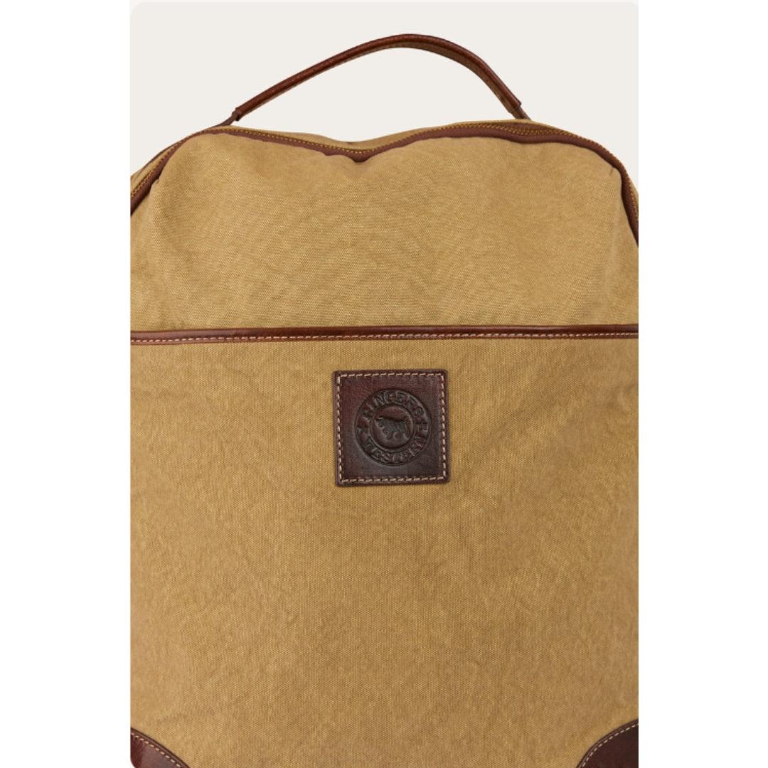 Ringers Western Waxicanvas Backpack - Sand
