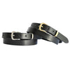 Classic Cowhide Belt 1" Black