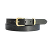 Classic Cowhide Belt 1" Black