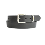 PLUS SIZE Classic Cowhide Belt 1 1/4" Black