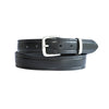 PLUS SIZE Classic Cowhide Belt 1 1/4" Black