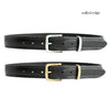 PLUS SIZE Classic Cowhide Belt 1 1/4" Black