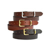 PLUS SIZE Classic Cowhide Belt 1 1/4"  Whisky | Dark Tan | Cognac