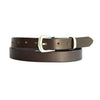 PLUS SIZE Classic Cowhide Belt 1" Whisky | Dark Tan | Cognac