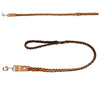 Plaited Dog Lead / Natural