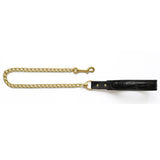 Crocodile Leather Dog Collar + Lead Set