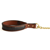 Crocodile Leather Dog Lead