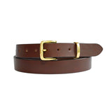 PLUS SIZE Classic Cowhide Belt 1 1/4"  Whisky | Dark Tan | Cognac
