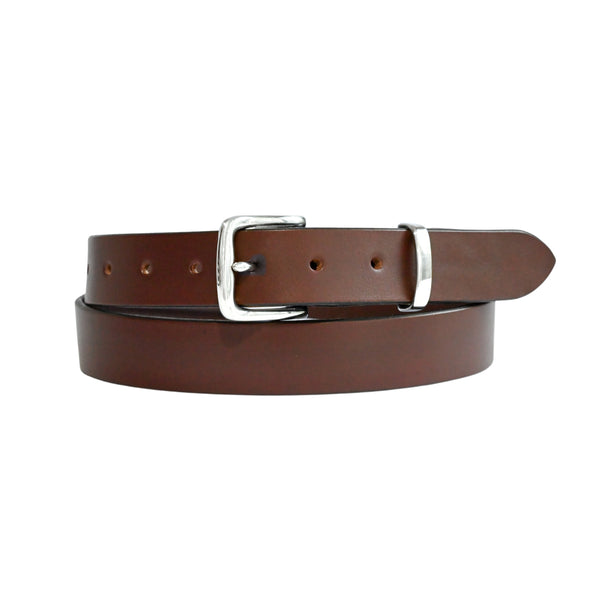 PLUS SIZE Classic Cowhide Belt 1 1/4"  Whisky | Dark Tan | Cognac