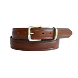PLUS SIZE Classic Cowhide Belt 1 1/4"  Whisky | Dark Tan | Cognac
