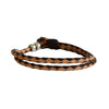 Plaited Leather Bracelet