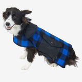 swanndri classic wool dog coat  blue