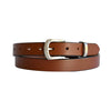 PLUS SIZE Classic Cowhide Belt 1" Whisky | Dark Tan | Cognac