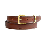 PLUS SIZE Classic Cowhide Belt 1 1/4"  Whisky | Dark Tan | Cognac