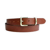 PLUS SIZE Classic Cowhide Belt 1 1/4"  Whisky | Dark Tan | Cognac