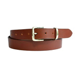PLUS SIZE Classic Cowhide Belt 1 1/4"  Whisky | Dark Tan | Cognac