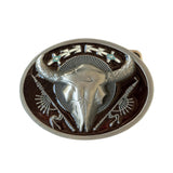 Steer Skull Belt Buckle