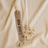 Book Worm Leather Bookmark