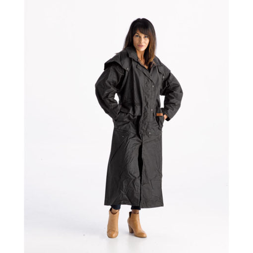 Didgeridoonas The Franklin Full Length Oilskin Coat