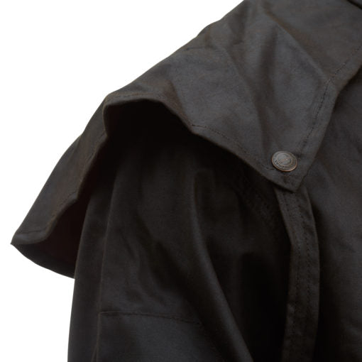 Didgeridoonas The Franklin Full Length Oilskin Coat