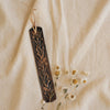 Floral Leather Bookmark
