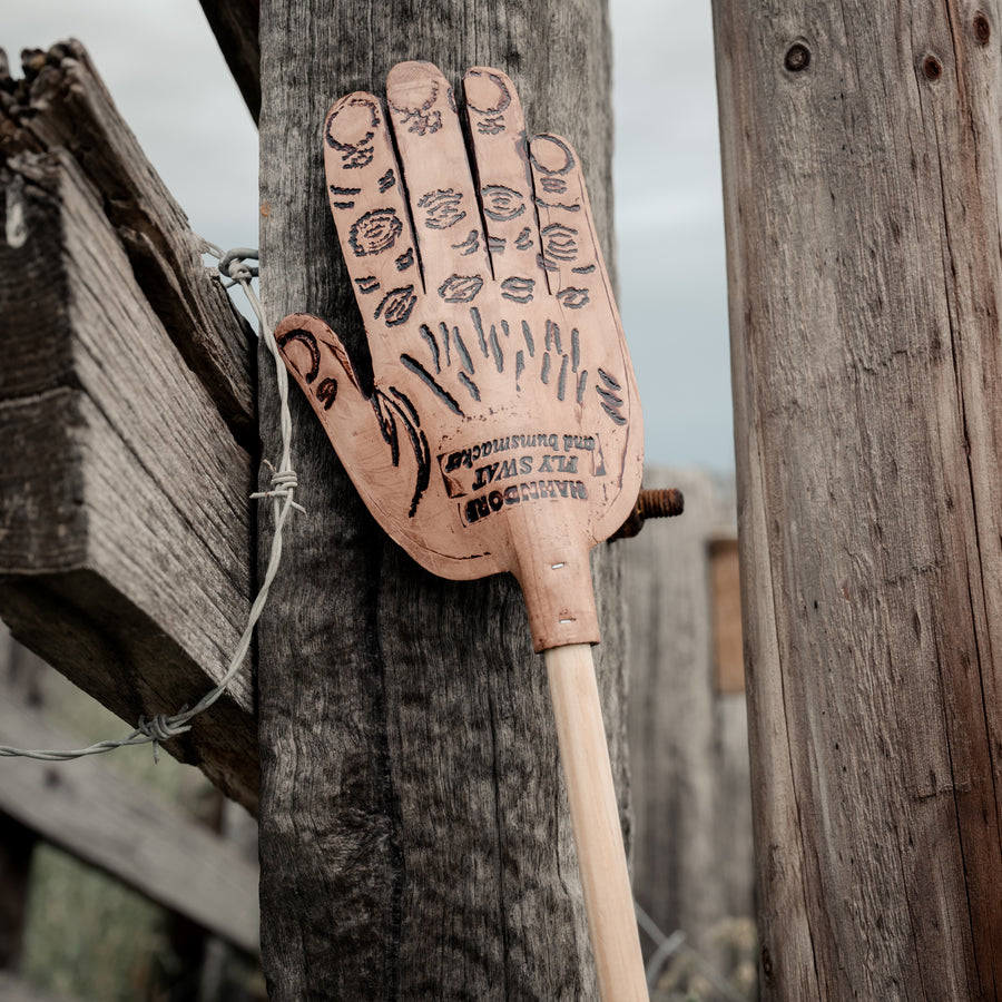 Fly Whacker Hahndorf Fly Swat & Bumsmacker | Hahndorf Leathersmith