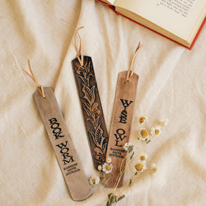 Leather Bookmarks