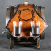 4 glass keg saddle