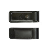 Leather Knife Pouch Black
