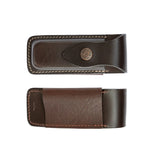 Leather Knife Pouch Brown