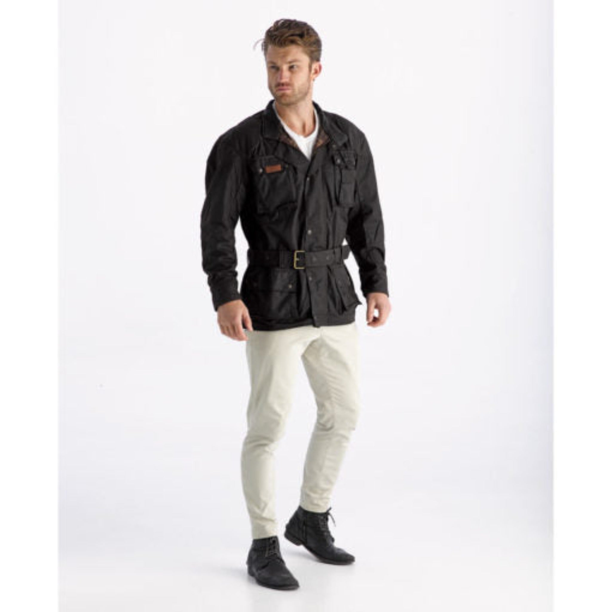 Didgeridoonas Mens Oilskin Jacket