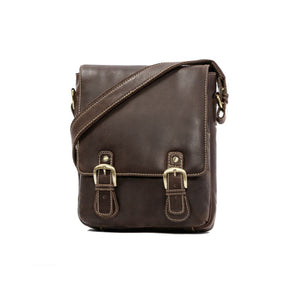 Mandurah Messenger Bag Dark Brown