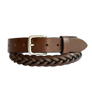 Plaited Leather Belt