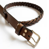 Plaited Leather Belt