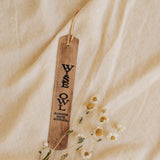 Wise Owl Leather Bookmark