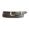 PLUS SIZE Classic Cowhide Belt 1" Whisky | Dark Tan | Cognac