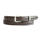 PLUS SIZE Classic Cowhide Belt 1" Whisky | Dark Tan | Cognac
