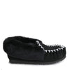 Koalabi Sheepskin Moccasins Black