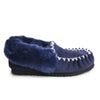 Koalabi Sheepskin Moccasins Navy