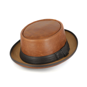 Hahndorf Leathersmith Kangaroo Porkpie Hat